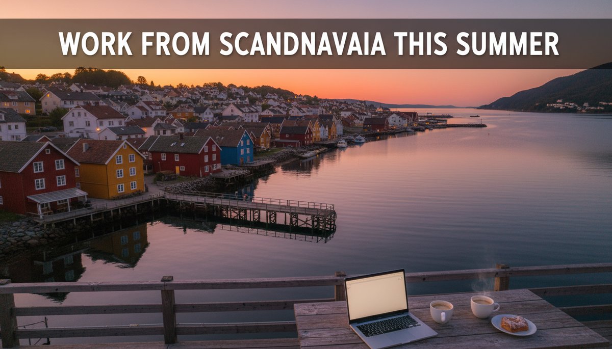 Coolcations: Best Scandinavia Remote Work Destinations 2026