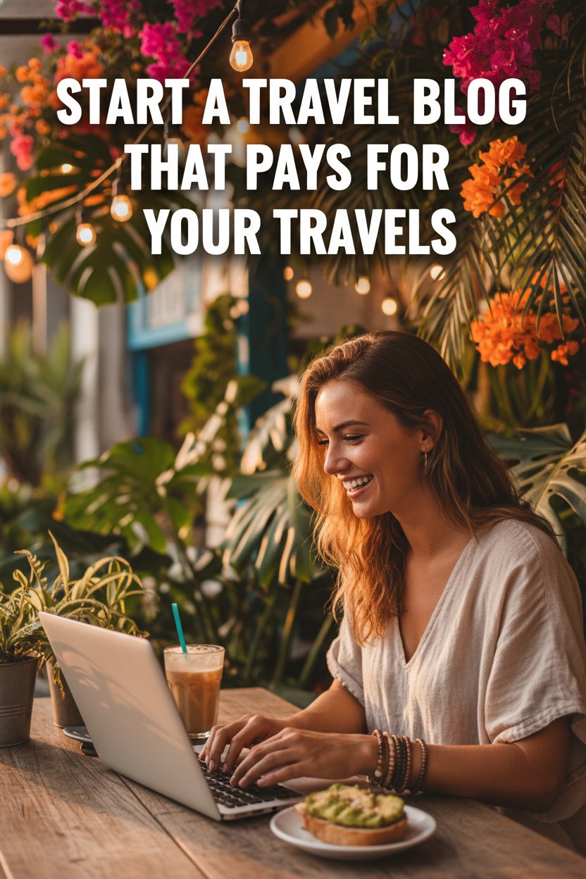 How to Start a Travel Blog That Pays for Your Travels (2026)