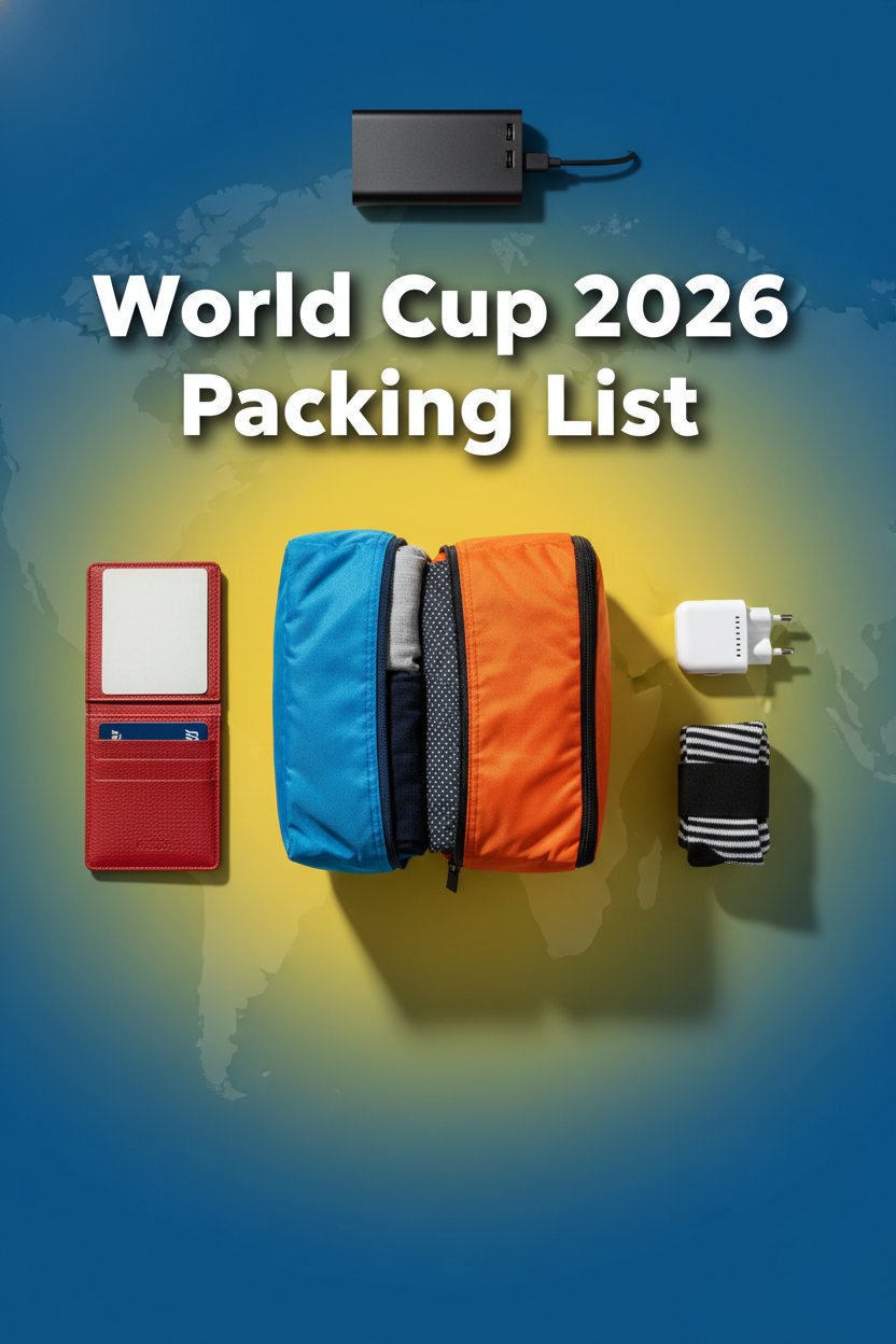 World Cup 2026 Packing List: 15 Travel Essentials